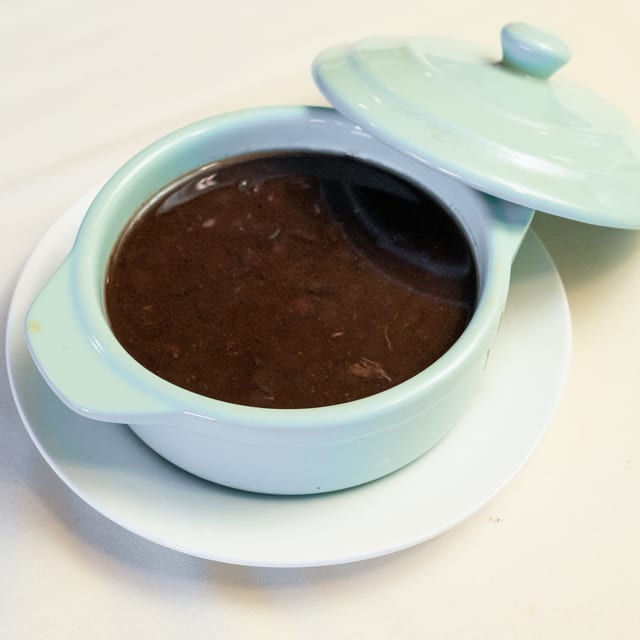 Black Bean Soup.